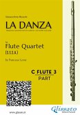 Flute 3 part of &quote;La Danza&quote; tarantella by Rossini for Flute Quartet (fixed-layout eBook, ePUB)