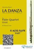 Alto Flute in G part of "La Danza" tarantella by Rossini for Flute Quartet (fixed-layout eBook, ePUB)