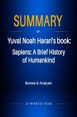 Summary of Yuval Noad Harari's book: Sapiens: A Brief History of Humakind (eBook, ePUB)