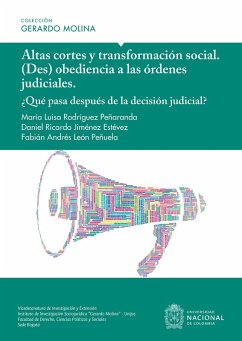 Cover Altas cortes y transformación social (eBook, ePUB)