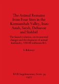 The Animal Remains from Four Sites in the Kermanshah Valley, Iran - Asiab, Sarab, Dehsavar and Siahbid