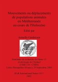 Mouvements ou déplacements de populations animales en Méditerranée au cours de l'Holocène