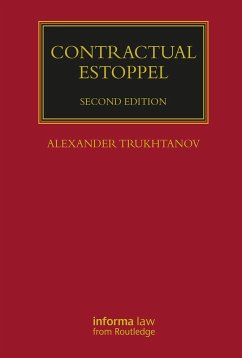 Contractual Estoppel (eBook, ePUB) - Trukhtanov, Alexander