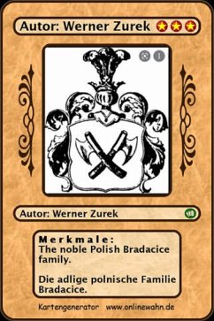 The noble Polish Bradacice family. Die adlige polnische Familie Bradacice. (eBook, ePUB) - Zurek, Werner