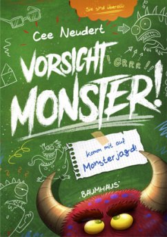 Komm mit auf Monsterjagd! / Vorsicht Monster Bd.2 (Mängelexemplar) - Neudert, Cee