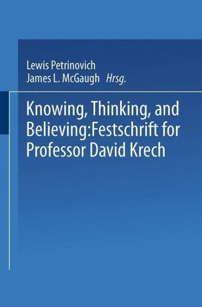 Knowing, Thinking, and Believing (eBook, PDF)