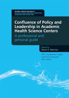 Cover Confluence of Policy and Leadership in Academic Health Science Centers (eBook, ePUB)
