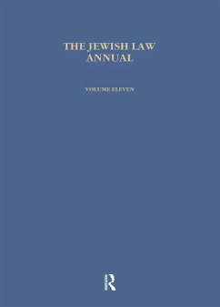 Cover Jewish Law Annual (Vol 11) (eBook, PDF)