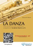 Soprano Sax part of &quote;La Danza&quote; tarantella by Rossini for Saxophone Quartet (fixed-layout eBook, ePUB)