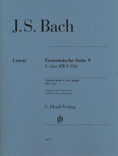 Johann Sebastian Bach - Französische Suite V G-dur BWV 816