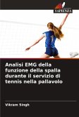 Analisi EMG della funzione della spalla durante il servizio di tennis nella pallavolo
