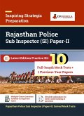 Rajasthan Police Sub Inspector (SI) Paper-II Recruitment Exam   1100+ Solved Questions By EduGorilla Prep Experts (eBook, PDF)