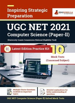 UGC NET (National Eligibility Test) Computer Science Exam 2021   Paper II   10 Full-length Mock Tests (Solved) in English   Latest Pattern Kit by EduGorilla (eBook, PDF) - Experts, EduGorilla Prep