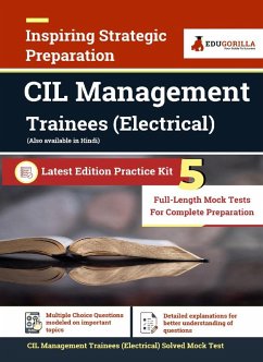 Cover CIL Management Trainees (Electrical) Exam 2021   Preparation Kit for Coal India Limited   5 Full-length Mock Tests   By EduGorilla (eBook, PDF)