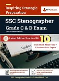 Staff Selection Commission [SSC] Stenographer Grade C and D Entrance Examination 2021   10 Full-length Mock tests [Solved] + 3 Year Previous Paper   Latest Preparation Kit   2021 Edition (eBook, PDF)