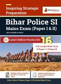 Bihar Police Sub Inspector (BPSI) Exam 2021 (Paper I & II)   16 Full-length Mock Tests (Solved)   Latest Pattern Kit By EduGorilla (eBook, PDF)