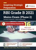 RBI Grade B Main Exam 2021   Phase II   16 Full-length Mock Tests (Complete Solution)   Paper I & Paper III   Latest Pattern Kit for Reserve Bank of India By EduGorilla (eBook, PDF)