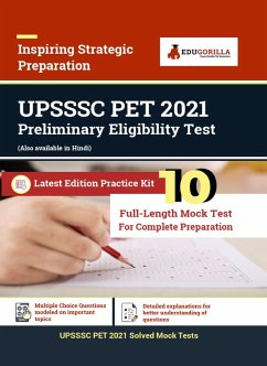 Cover UPSSSC Preliminary Eligibility Test (PET) Exam   1000 Solved Questions By EduGorilla Prep Experts (eBook, PDF)