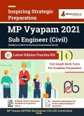 MPPEB Vyapam Sub Engineer 2021 Exam for Civil Engineering   10 Full-length Mock Tests (Solved   Latest Edition Madhya Pradesh Recruitment Book as per Syllabus (eBook, PDF)