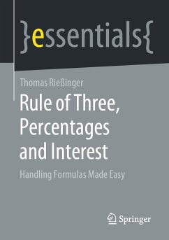 Rule of Three, Percentages and Interest (eBook, PDF) - Rießinger, Thomas