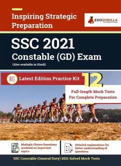 SSC Constable General Duty (GD) Exam 2021   12 Full-length Mock Tests (Solved)   Preparation Kit for Staff Selection Commission Constable GD   Latest Edition Practice Kit (eBook, PDF) - Experts, EduGorilla Prep
