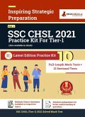 SSC CHSL Exam 2021 Tier 1   10 Full-length Mock Tests (Complete Solution)   Latest Pattern Kit for (Combined Higher Secondary Level) 2021 Edition (Vol. 1) (eBook, PDF)