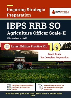 IBPS RRB SO Argiculture Exam 2021   Field Officer Scale II   10 Full-length Mock tests (Solved)   Complete Preparation Kit for Specialist Officer   2021 Edition (eBook, PDF) - Experts, EduGorilla Prep