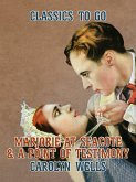 Marjorie at Seacote & A Point of Testimony (eBook, ePUB)