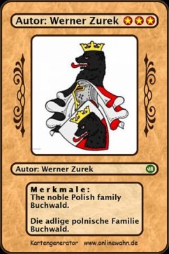 Cover The noble Polish family Buchwald. Die adlige polnische Familie Buchwald. (eBook, ePUB)