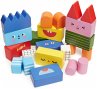 Stack & Mix Wooden Building Blocks - Bild 1