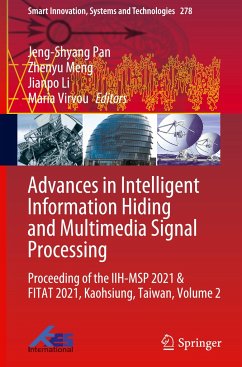 Advances in Intelligent Information Hiding and Multimedia Signal Processing