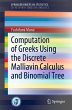 Computation of Greeks Using the... - Bild 1