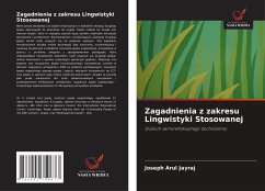 Zagadnienia z zakresu Lingwistyki Stosowanej - Jayraj, Joseph Arul