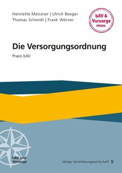 Die Versorgungsordnung - Meissner, Henriette;Beeger, Ulrich;Schmidt, Thomas