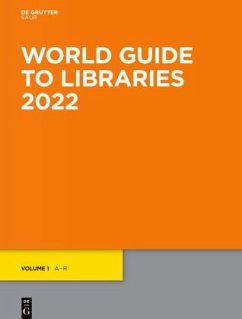 Cover World Guide to Libraries 2022, 2 Teile / World Guide to Libraries Ed. 37