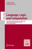 Language, Logic, and Computation