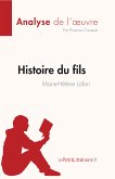 Histoire du fils de Marie-Hélène Lafon (Analyse de l'oeuvre) (eBook, ePUB)