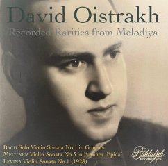 David Oistrakh Spielt Bach,Medtner,Levina - Oistrach,David