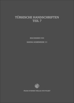 Türkische Handschriften der Staats- und Universitätsbibliothek Hamburg und der Staatsbibliothek zu Berlin - Preußischer Kulturbesitz