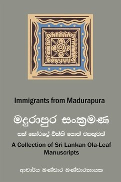 Immigrants from Madurapura - Bandaranayake, Bandara