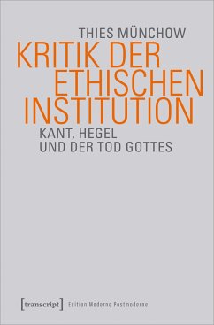 Cover Kritik der ethischen Institution
