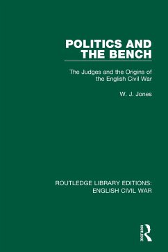 Politics and the Bench - Jones, W J