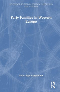 Party Families in Western Europe - Langsæther, Peter Egge