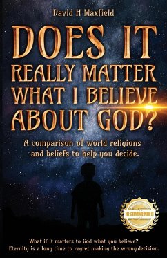 DOES IT REALLY MATTER WHAT I BELIEVE ABOUT GOD? - Maxfield, David H