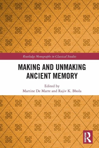 Making and Unmaking Ancient Memory Making and Unmaking Ancient Memory