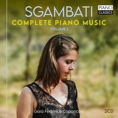Sgambati:Complete Piano Music,Vol.1 - Caporiccio,Gaia Federica