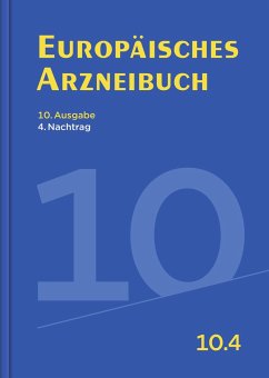 Cover Europäisches Arzneibuch 10. Ausgabe, 4. Nachtrag