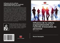 Influence de la culture organisationnelle sur l'activité d'innovation du personnel - Bezlepkin, Maxim