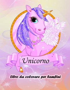 Libro da colorare Unicorno per bambini - D, Thomas