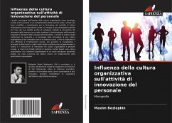 Influenza della cultura organizzativa sull'attività di innovazione del personale - Bezlepkin, Maxim
